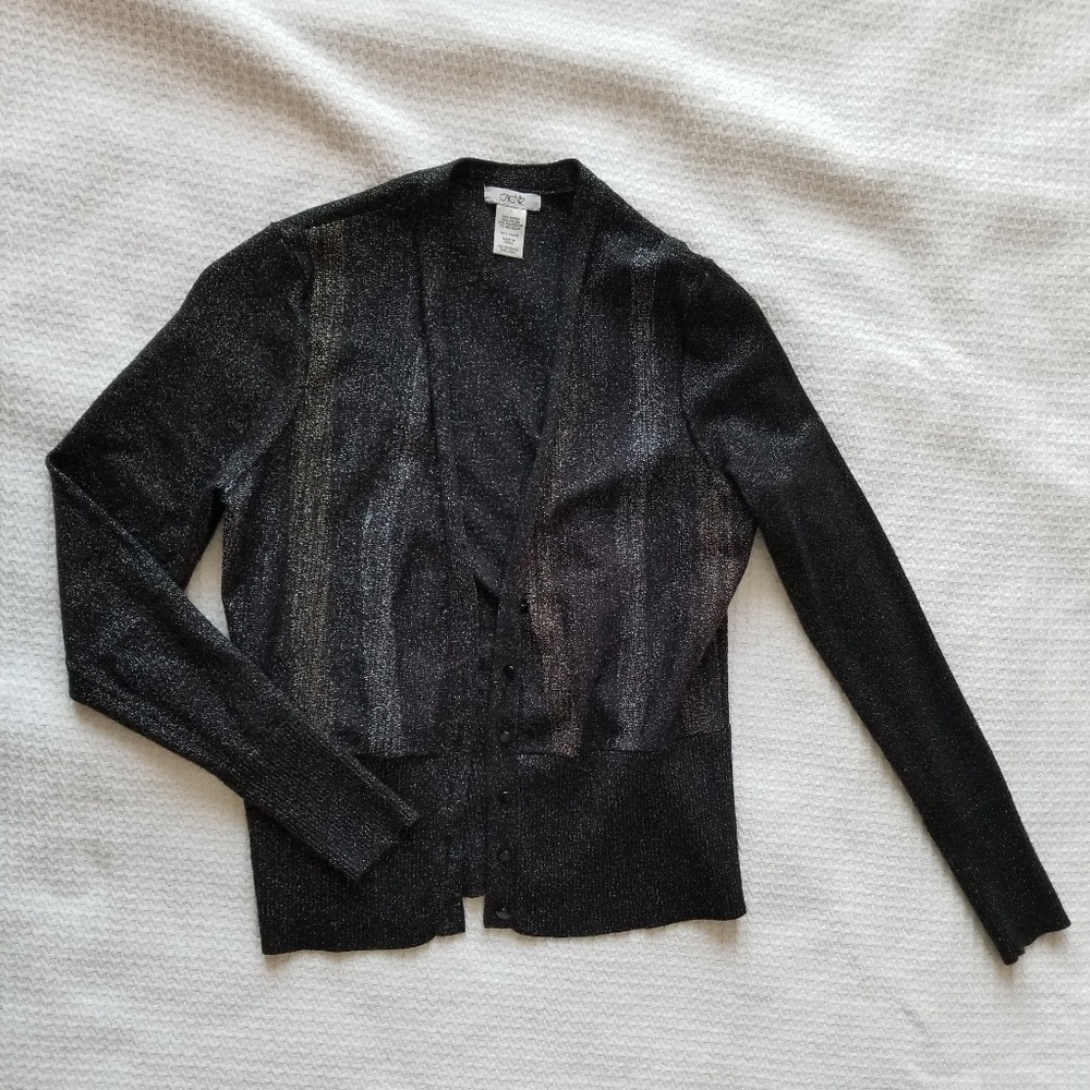 Black and Gold Sweater from Cache